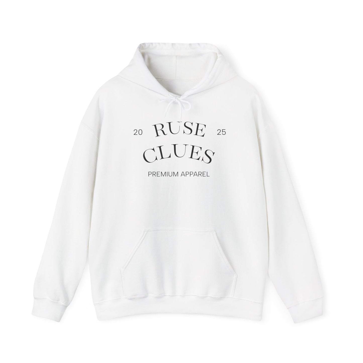 Cozy Unisex Hooded Ruse Clues® Sweatshirt - Perfect for Casual Wear, Gifts, and Everyday Comfort