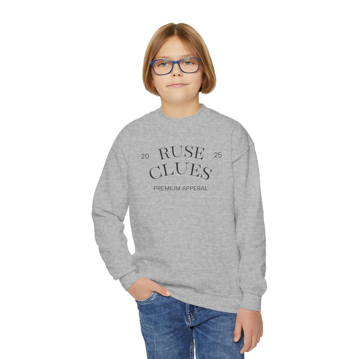 Youth Crewneck Ruse Clues® Sweatshirt