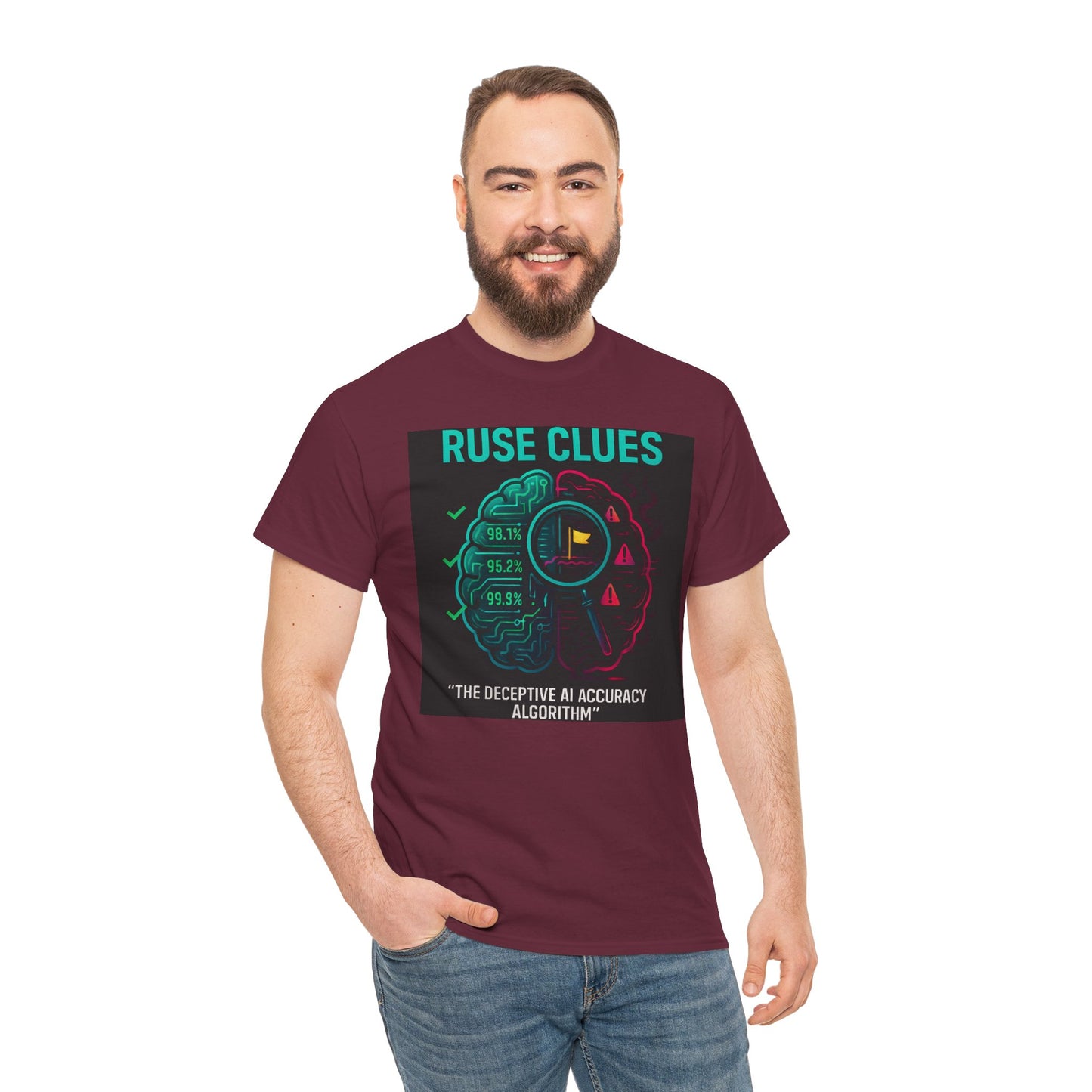 T-Shirt — Ruse Clues® Brain Puzzle Graphic Tee