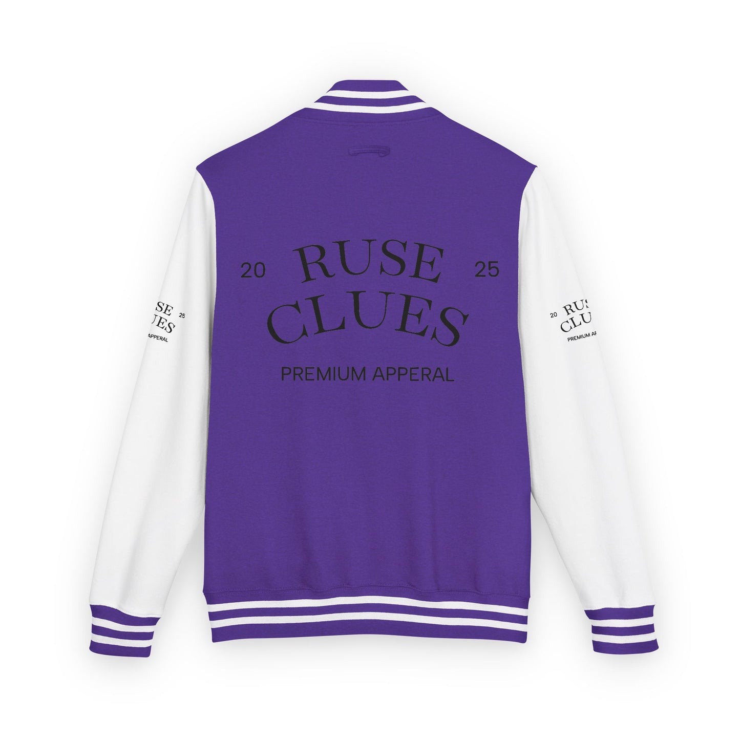Unisex Heavyweight Ruse Clues® Letterman Jacket, Vintage Style Varsity Jacket, Customizable College Jacket, Trendy Sportswear, Perfect Gift for [...]
