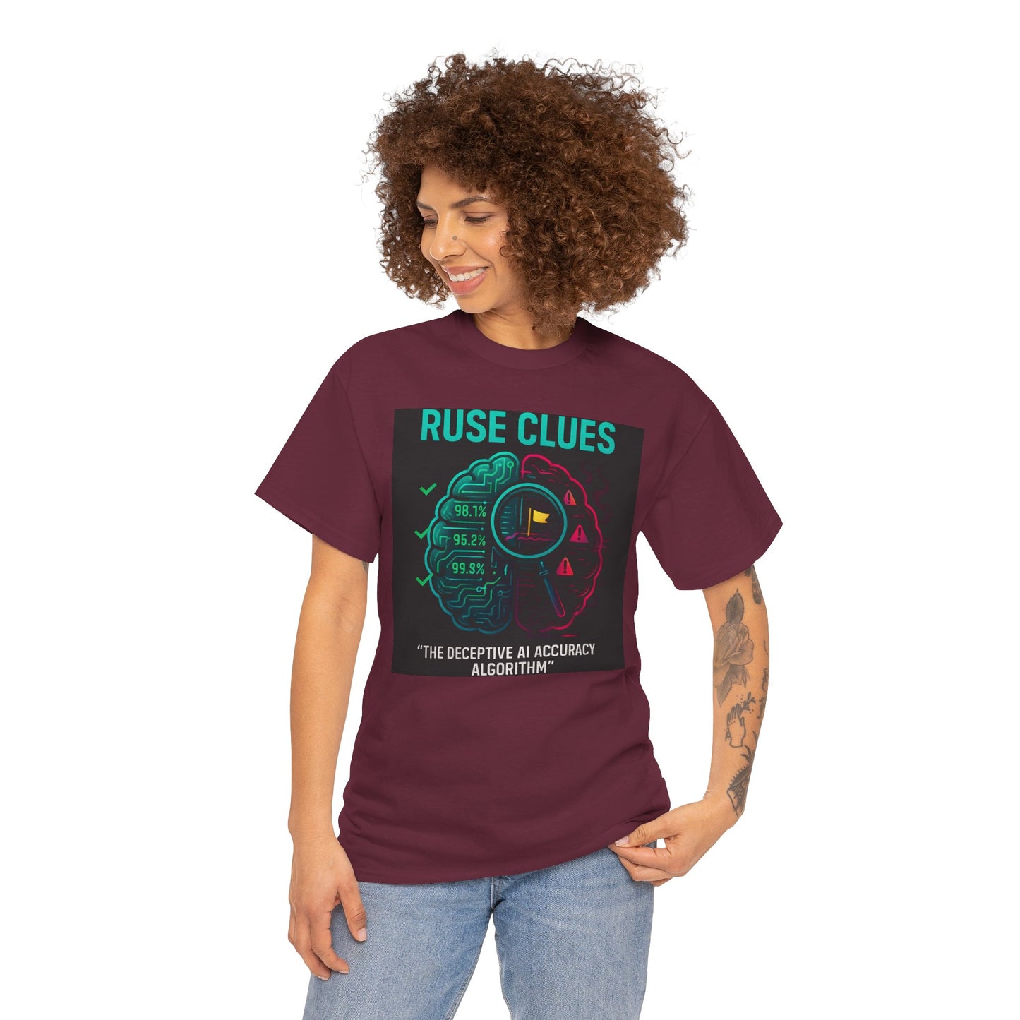 T-Shirt — Ruse Clues® Brain Puzzle Graphic Tee