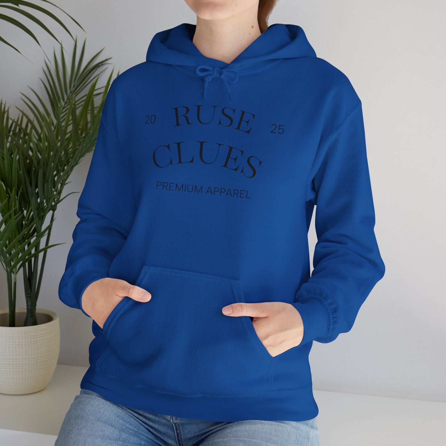 Cozy Unisex Hooded Ruse Clues® Sweatshirt - Perfect for Casual Wear, Gifts, and Everyday Comfort