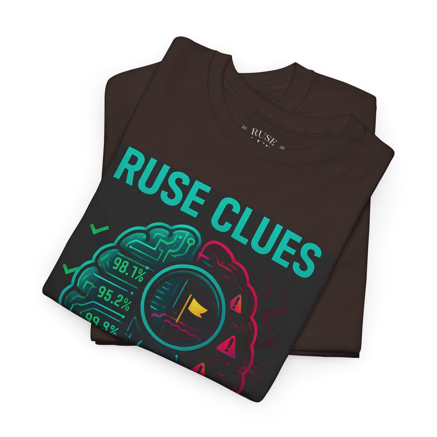 T-Shirt — Ruse Clues® Brain Puzzle Graphic Tee