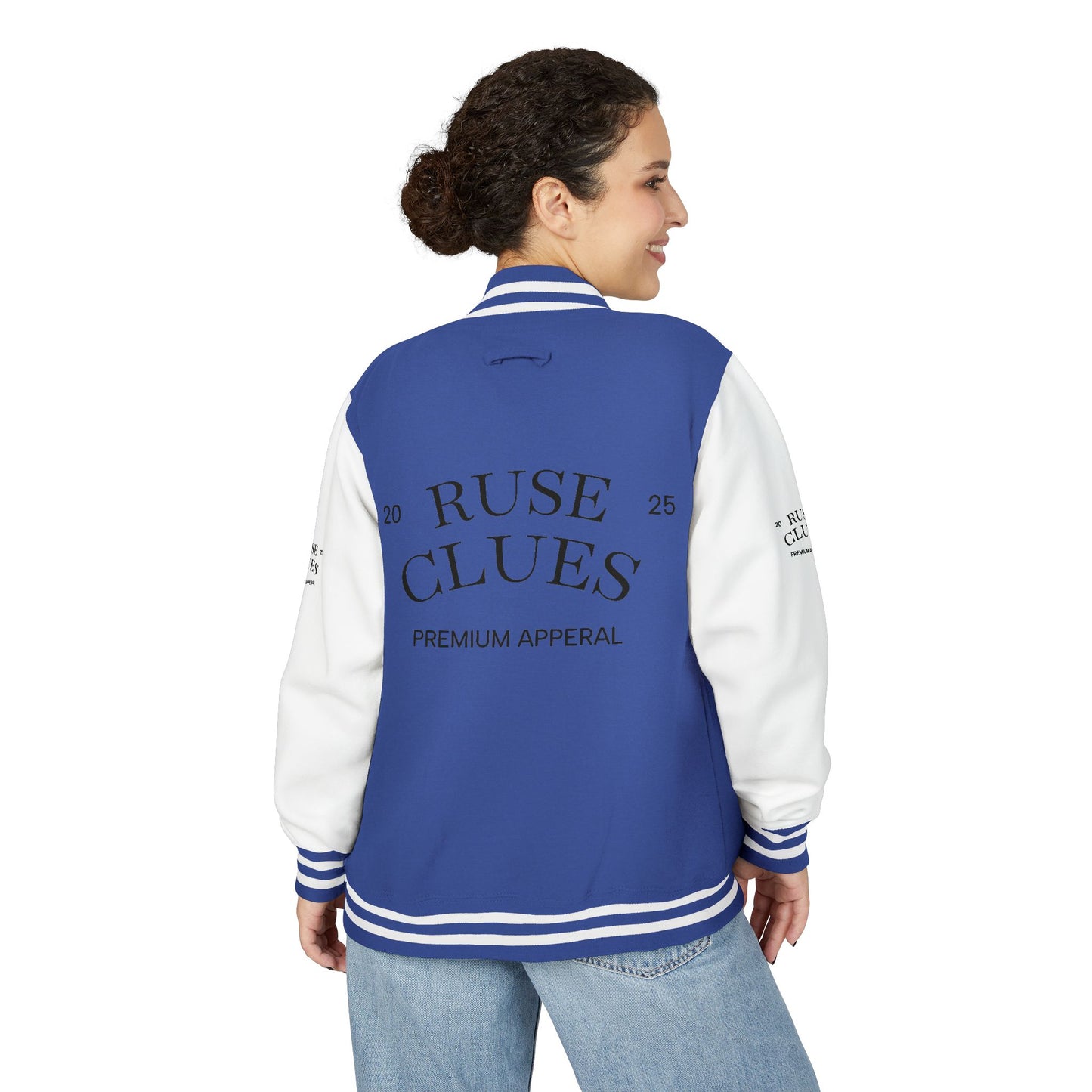 Unisex Heavyweight Ruse Clues® Letterman Jacket, Vintage Style Varsity Jacket, Customizable College Jacket, Trendy Sportswear, Perfect Gift for [...]