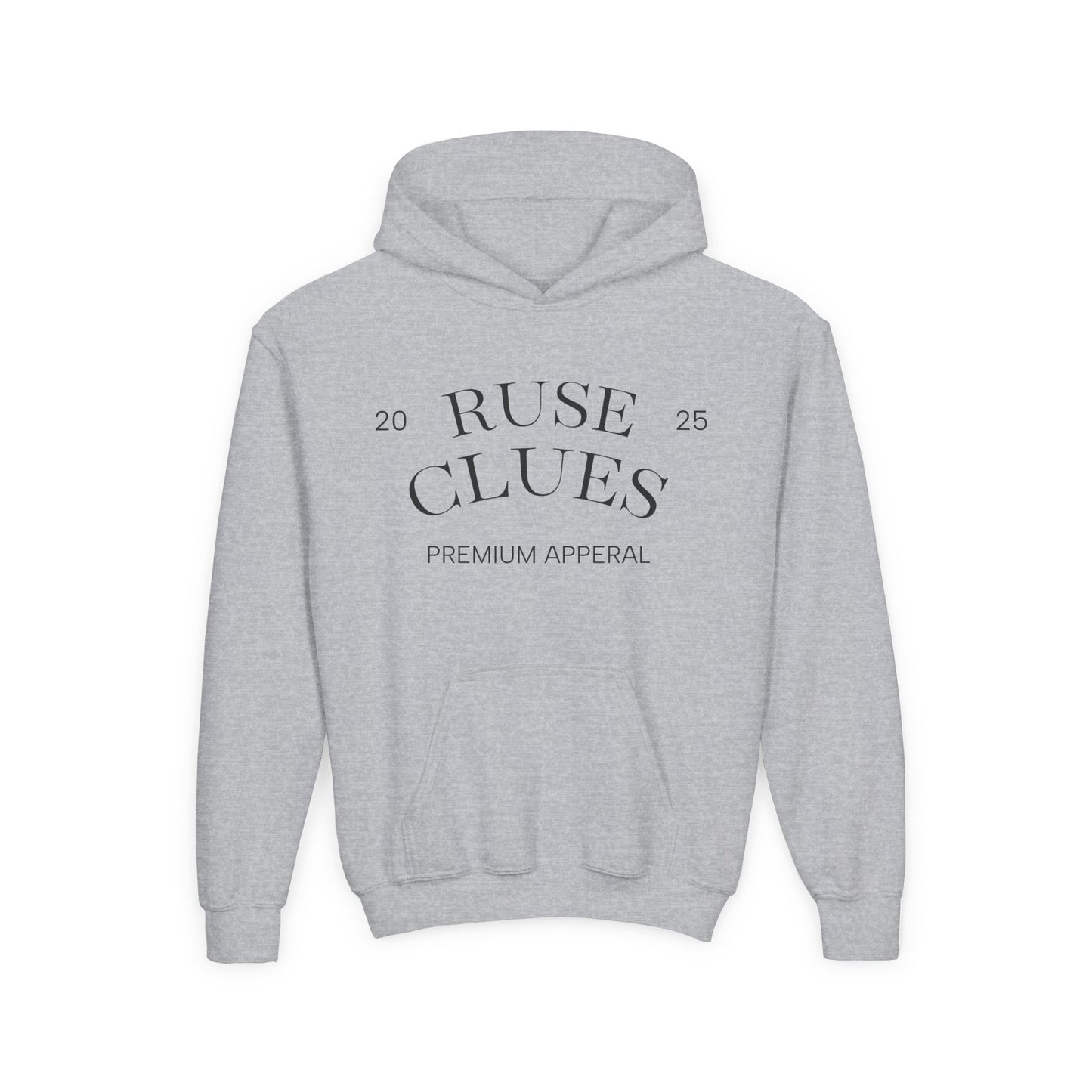 Youth Heavy Blend Hooded Ruse Clues® Sweatshirt