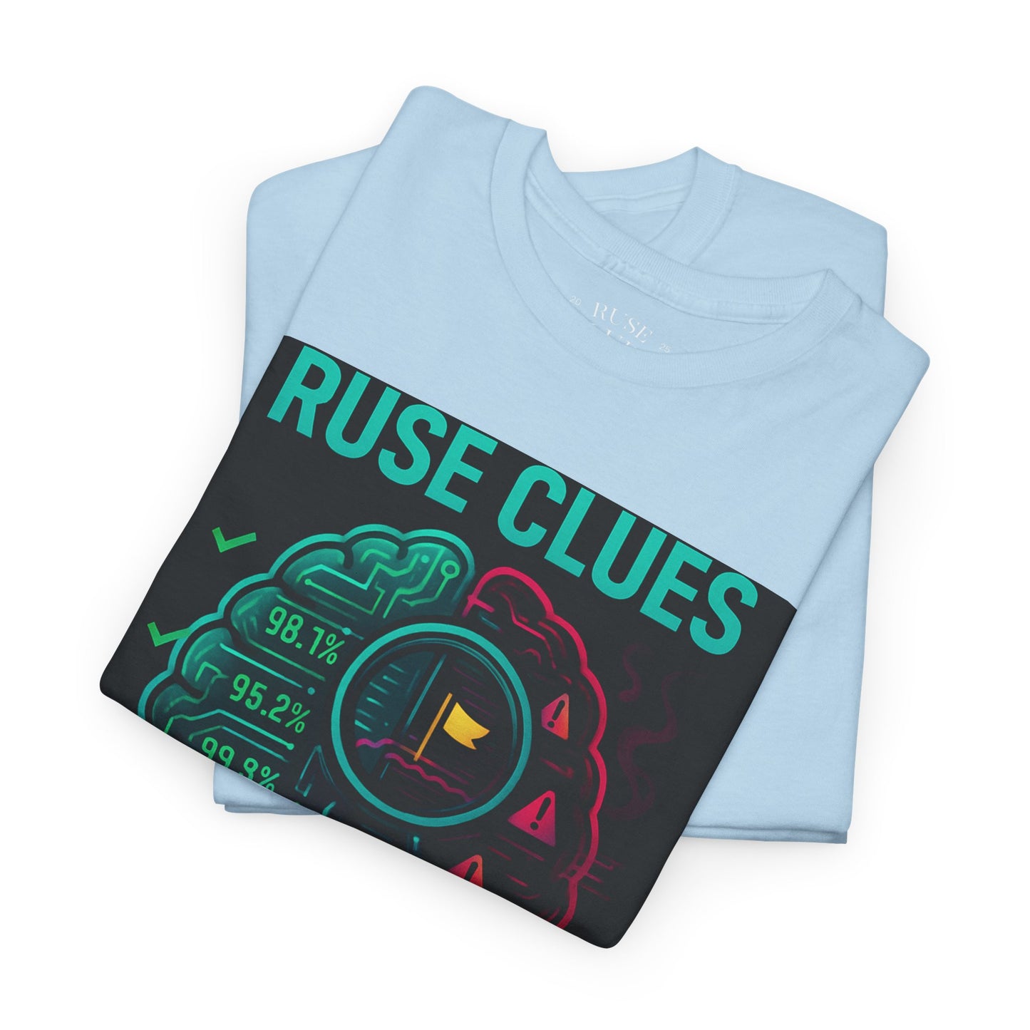 T-Shirt — Ruse Clues® Brain Puzzle Graphic Tee