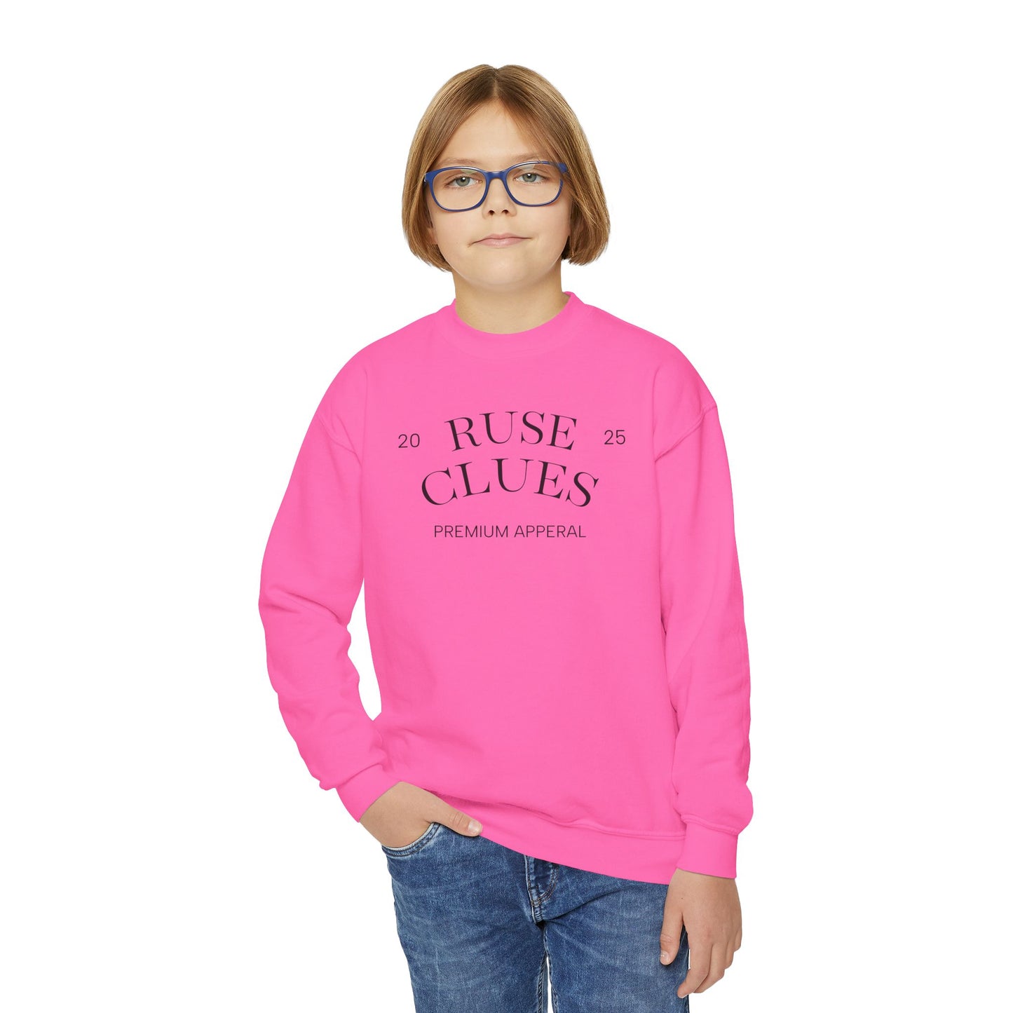 Youth Crewneck Ruse Clues® Sweatshirt