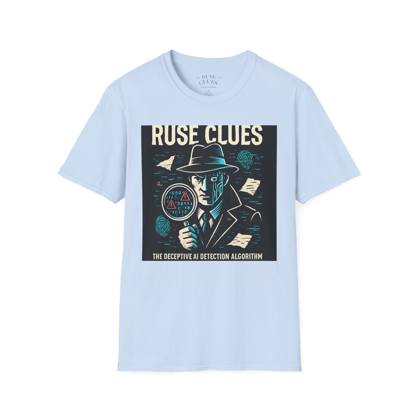 Detective Mystery Unisex T-Shirt - Ruse Clues® Graphic Tee