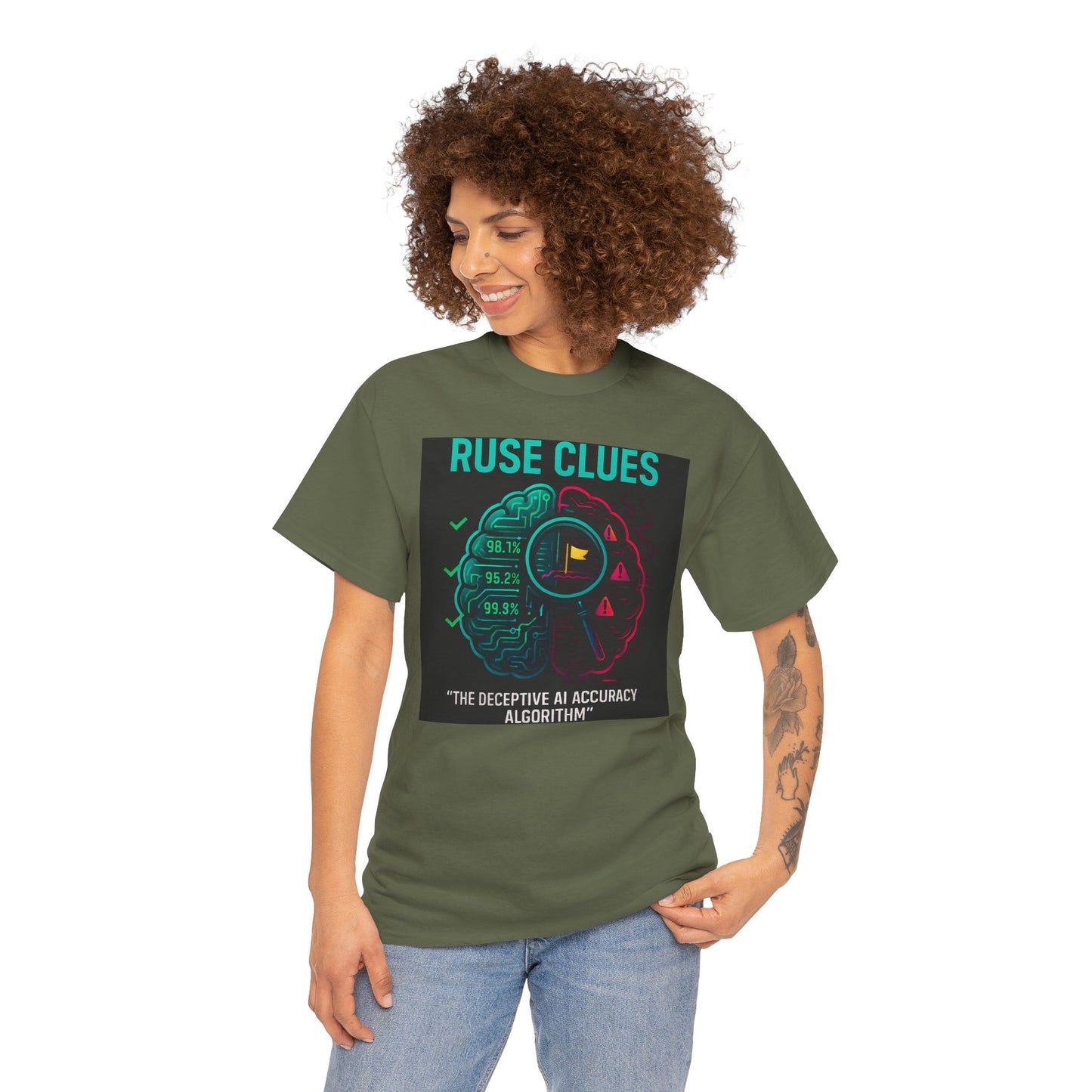 T-Shirt — Ruse Clues® Brain Puzzle Graphic Tee
