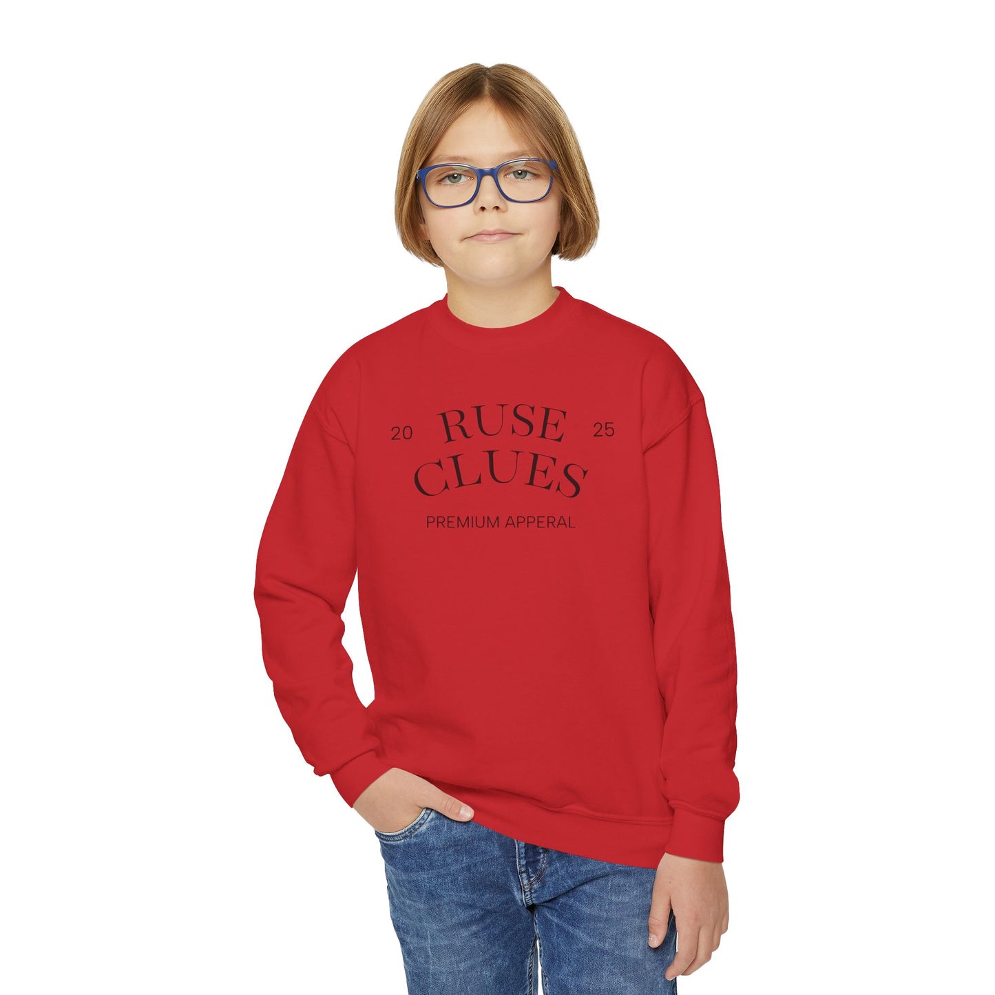 Youth Crewneck Ruse Clues® Sweatshirt