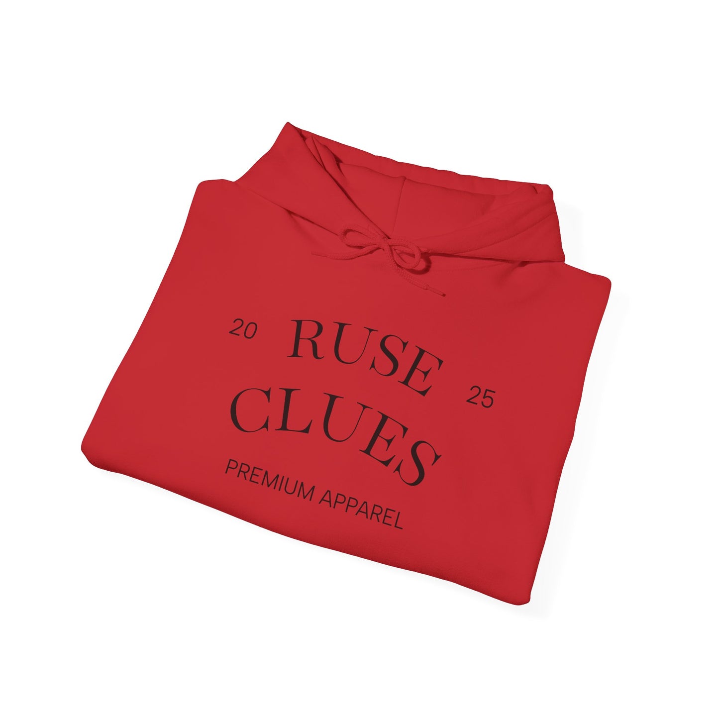 Cozy Unisex Hooded Ruse Clues® Sweatshirt - Perfect for Casual Wear, Gifts, and Everyday Comfort