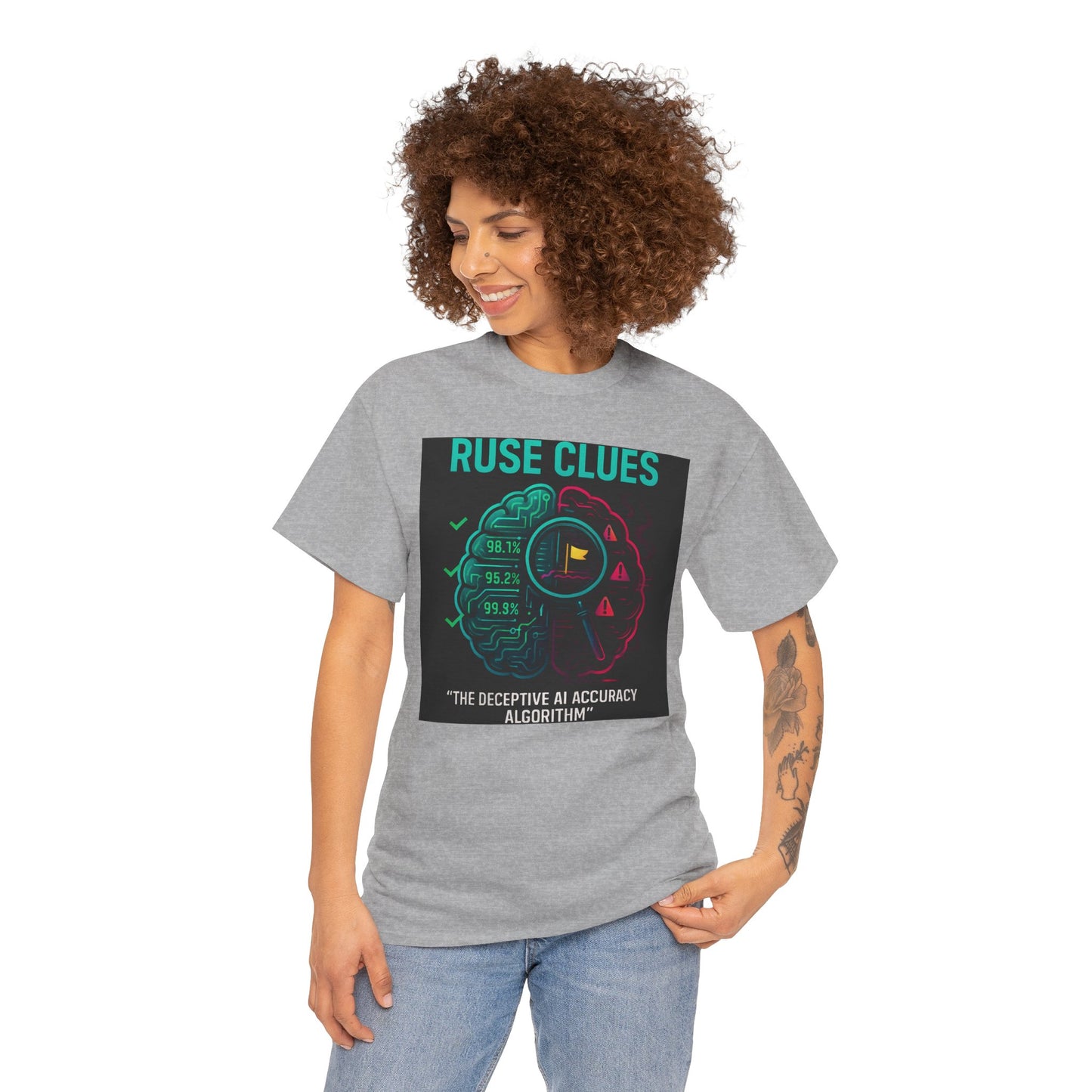 T-Shirt — Ruse Clues® Brain Puzzle Graphic Tee