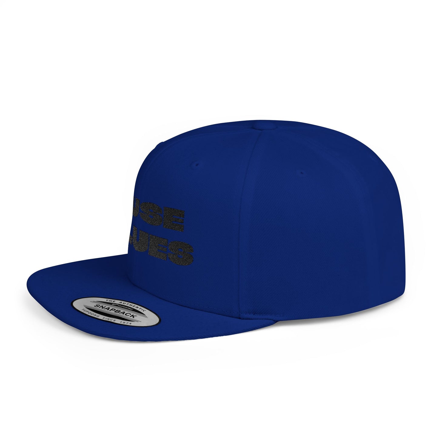 Stylish Flat Bill Snapback Ruse Clues® Hat, Trendy Baseball Cap, Urban Streetwear Accessory, Perfect Gift for Men & Women