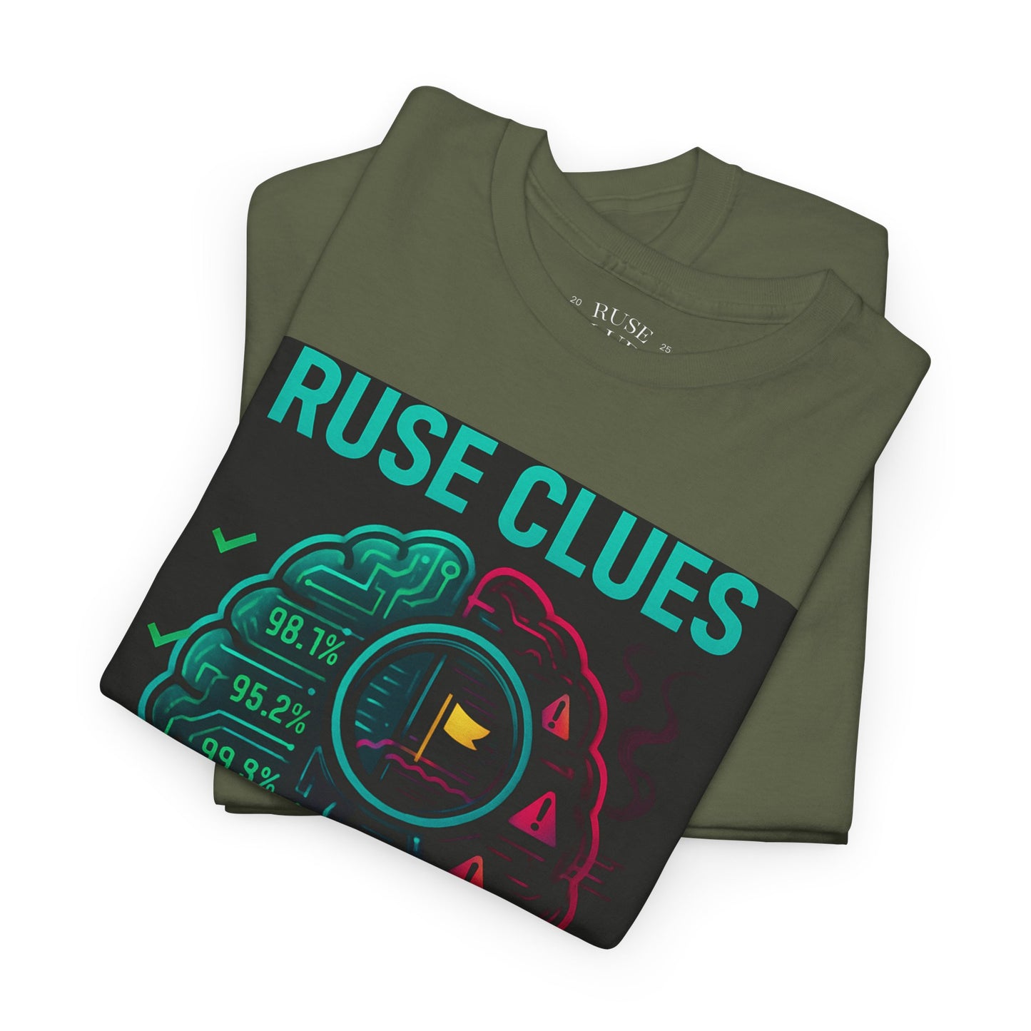 T-Shirt — Ruse Clues® Brain Puzzle Graphic Tee