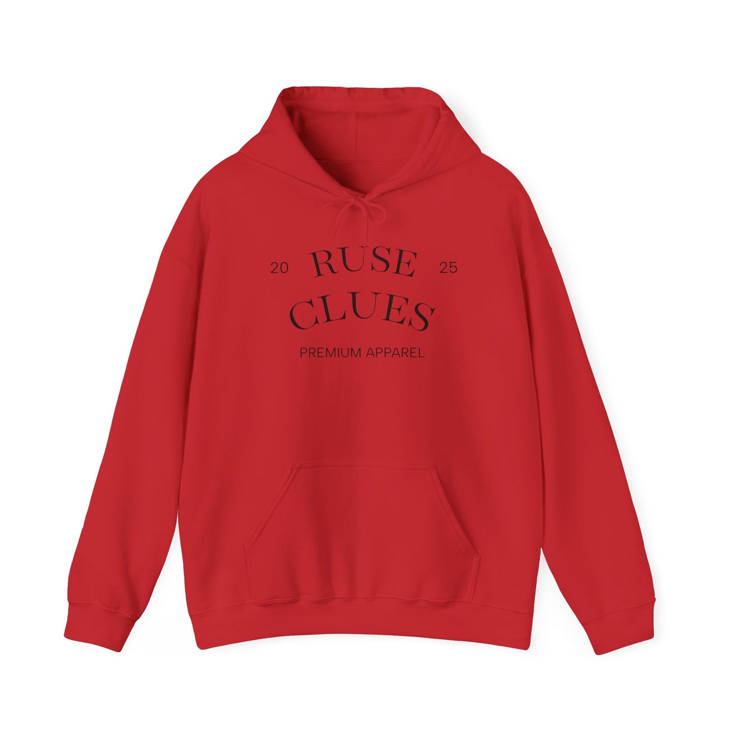 Cozy Unisex Hooded Ruse Clues® Sweatshirt - Perfect for Casual Wear, Gifts, and Everyday Comfort