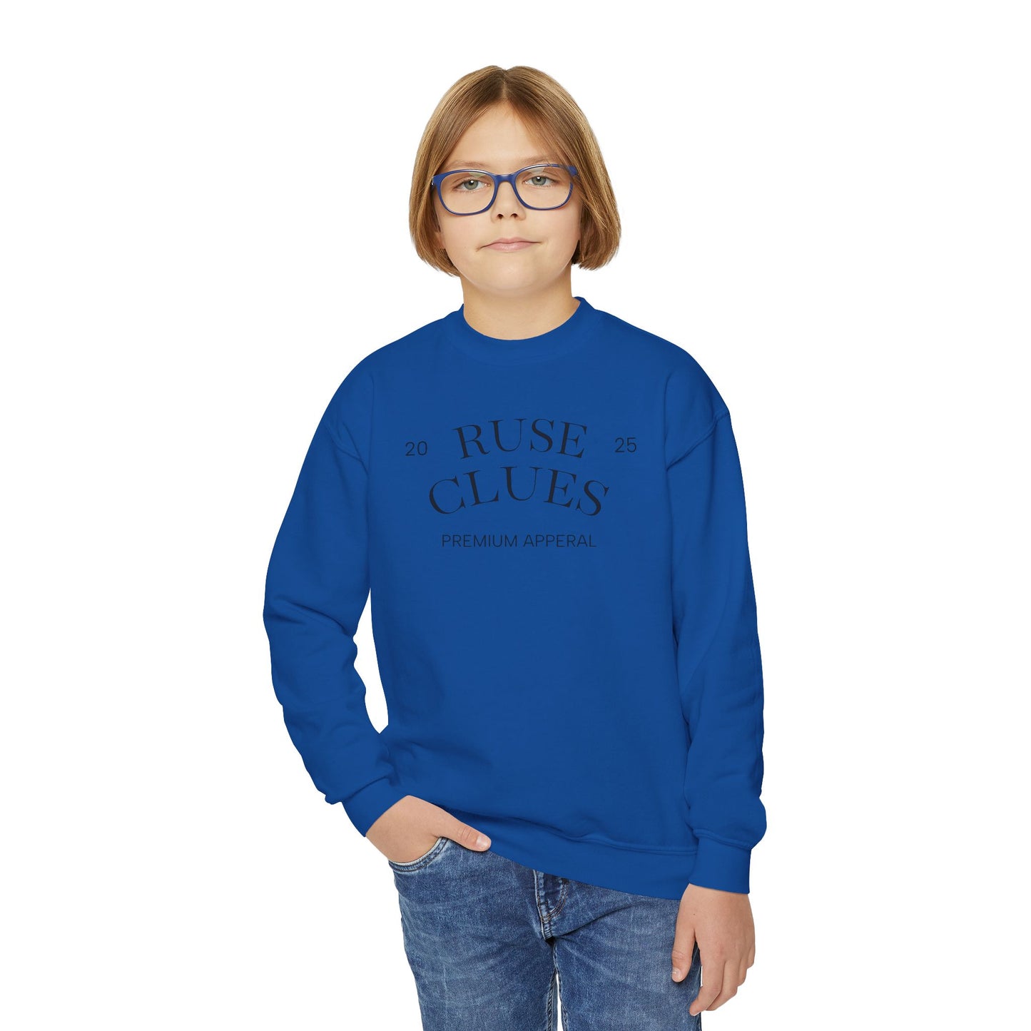 Youth Crewneck Ruse Clues® Sweatshirt