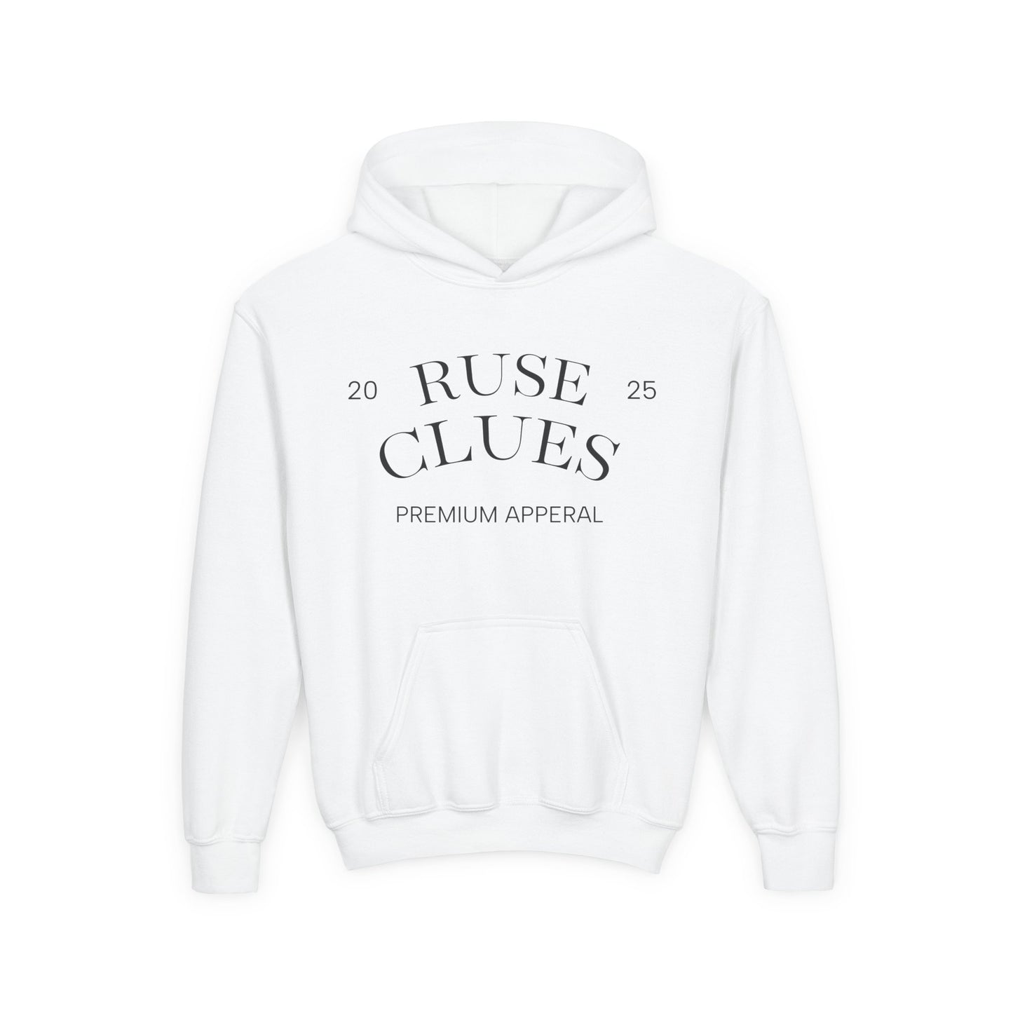 Youth Heavy Blend Hooded Ruse Clues® Sweatshirt