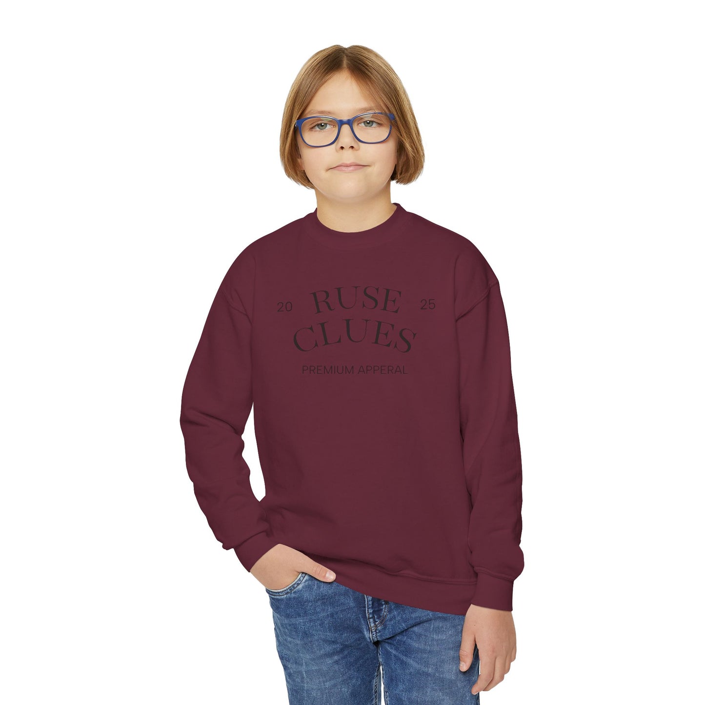 Youth Crewneck Ruse Clues® Sweatshirt
